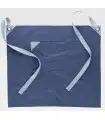 Delantal de camarero corto en tejido canvas combinado M753. Workteam2