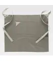 Delantal de camarero corto en tejido canvas combinado M753. Workteam6