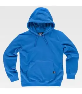 Sudadera tipo canguro unisex con capucha S5506. Workteam1