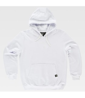 Sudadera tipo canguro unisex con capucha S5506. Workteam2