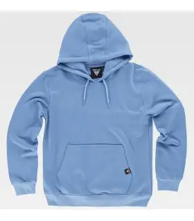 Sudadera tipo canguro unisex con capucha S5506. Workteam4