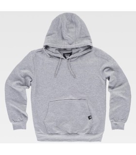 Sudadera tipo canguro unisex con capucha S5506. Workteam5