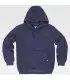 Sudadera tipo canguro unisex con capucha S5506. Workteam8