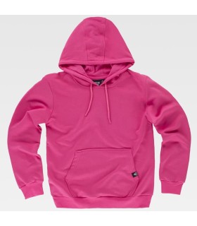 Sudadera tipo canguro unisex con capucha S5506. Workteam11
