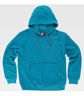 Sudadera tipo canguro unisex con capucha S5506. Workteam14