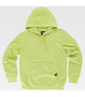 Sudadera tipo canguro unisex con capucha S5506. Workteam15