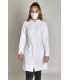 Bata sanitaria de mujer 8816570 en microfibra. Dyneke