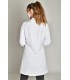 Bata sanitaria de mujer 8816570 en microfibra. Dyneke 4