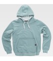 Sudadera bicolor tipo canguro unisex con capucha S5570. Workteam5