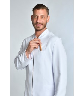 Casaca sanitaria de hombre 8819570 en Microfibra. Dyneke 2