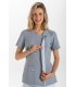 Casaca sanitaria de mujer 8821491 en Microfibra. Dyneke 2