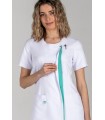 Casaca sanitaria de mujer 8821491 en Microfibra. Dyneke 10