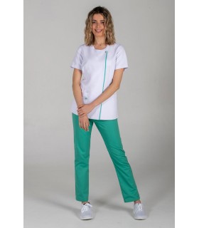 Casaca sanitaria de mujer 8821491 en Microfibra. Dyneke 11