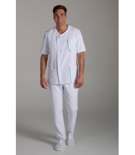 Casaca sanitaria de hombre 8822491 en Microfibra. Dyneke 10