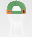 Gorra con cinta reflectante WFA909. WORKTEAM8