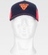 Gorra tricolor con tejido canvas WFA941. WORKTEAM5