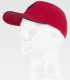 Gorra bicolor bordada WFA943. WORKTEAM4