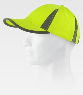 Gorra combinada con alta visibilidad WFA902. WORKTEAM1