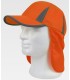 Gorra alta visibilidad con cubrenuca WFA904. WORKTEAM2