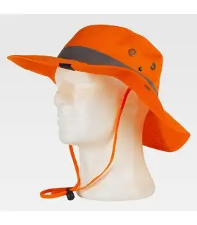 Gorra alta visibilidad tipo safari WFA930. WORKTEAM1