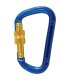 Mosquetón de aluminio resistente 23 KN AK9422. Pack 10 und. AKROBAT1