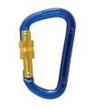 Mosquetón de aluminio resistente 23 KN AK9422. Pack 10 und. AKROBAT1