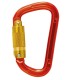 Mosquetón de aluminio Twist Lock resistente 23 KN AK9426. Pack 10 und. AKROBAT1