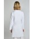 Bata sanitaria de mujer 8897570 en microfibra. Dyneke 4