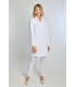 Bata sanitaria de mujer 8897570 en microfibra. Dyneke 3