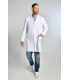 Bata sanitaria de hombre 8898570 en microfibra. Dyneke 3