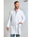 Bata sanitaria de hombre 8898570 en microfibra. Dyneke