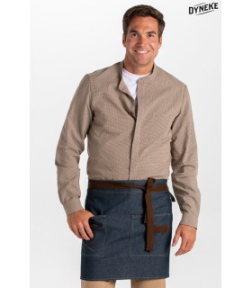 Delantal de camarero tejano unisex 8965775 sin peto. Dyneke