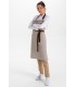 Delantal con peto de hostelería unisex 8966369 hebilla. Dyneke 3