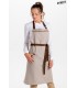 Delantal con peto de hostelería unisex 8966369 hebilla. Dyneke