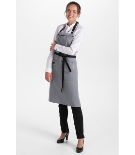 Delantal con peto de hostelería unisex 8966369 hebilla. Dyneke 7
