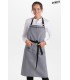 Delantal con peto de hostelería unisex 8966369 hebilla. Dyneke 5