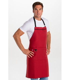 Delantal con peto de hostelería unisex 8966369 hebilla. Dyneke 11