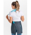 Delantal de camarero tejano unisex 8969516 sin peto. Dyneke 7