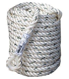 Cuerda de seguridad de 16mm de diámetro de diferentes largos. AKROBAT1