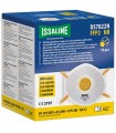 Mascarilla filtrante con válvula FFP2 - NR 1DS7822N. Caja de 10 und.. ISSALINE2