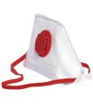 Mascarilla filtrante plegable con válvula FFP3 - NR DS7532N. Caja de 10 und. ISSALINE1