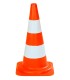 Cono de señalización de PVC de 54cm S2003PVC. ISSALINE1