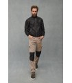 Cazadora de trabajo industria 4837 Softshell Denim. Monza 3
