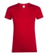 Camiseta de mujer de manga corta de 150 gr REGENT 01825. Sols25