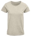 Camiseta orgánica de manga corta de mujer 150 gr CRUSADER 03581. Sol´s5