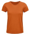 Camiseta orgánica de manga corta de mujer 150 gr CRUSADER 03581. Sol´s14
