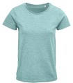 Camiseta orgánica de manga corta de mujer 150 gr CRUSADER 03581. Sol´s22