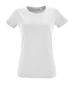 Camiseta ajustada de mujer de manga corta de 150 gr REGENT FIT 02758. Sols7