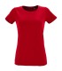 Camiseta ajustada de mujer de manga corta de 150 gr REGENT FIT 02758. Sols17