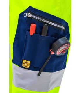 Pantalón alta visibilidad trabajo 4768 Ripstop. Monza 6